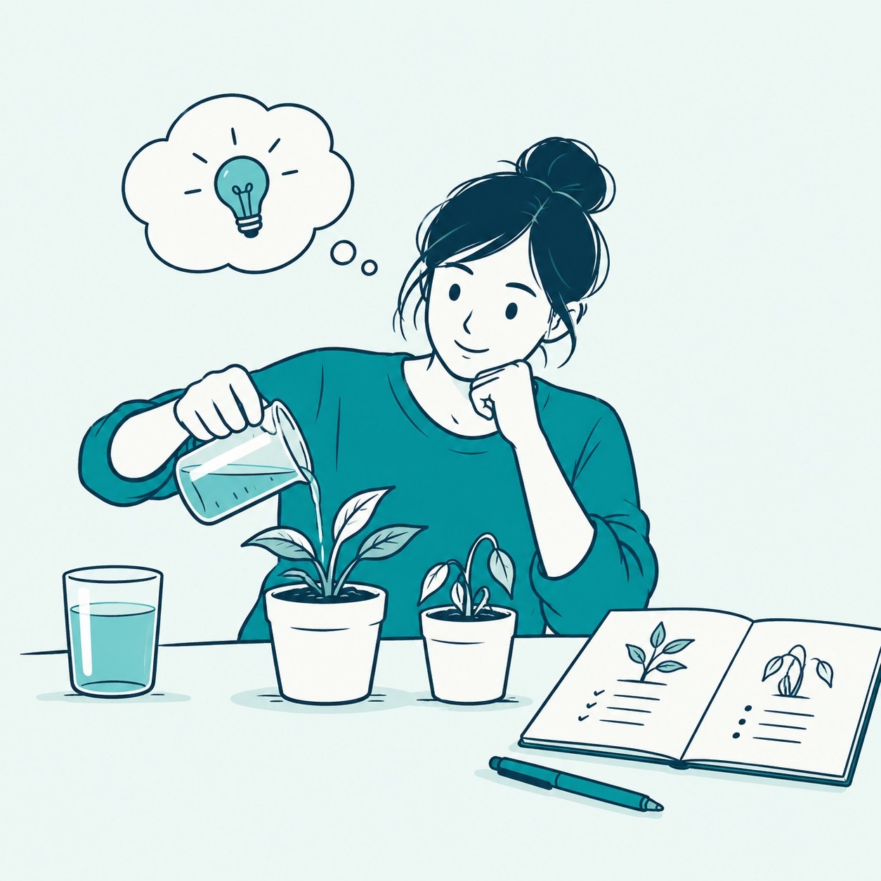 Illustration: Experimentplanung